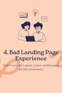 Bad Landing page Experience