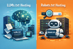 Server Setup: LLMs.txt vs Robots.txt Hosting