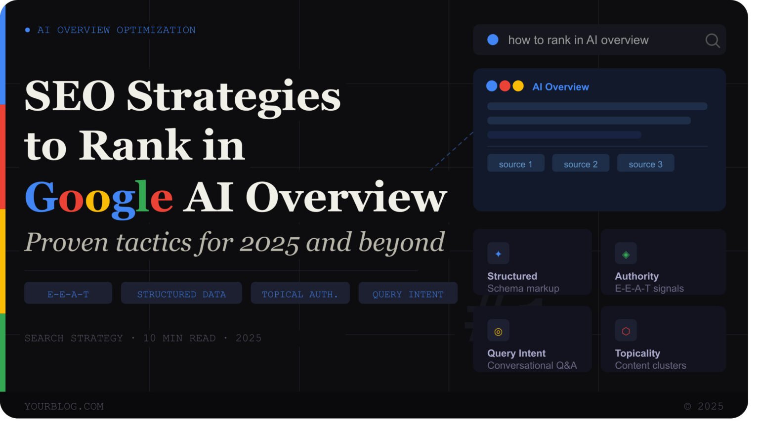 How to Rank in Google AI Overview (SGE) in 2026