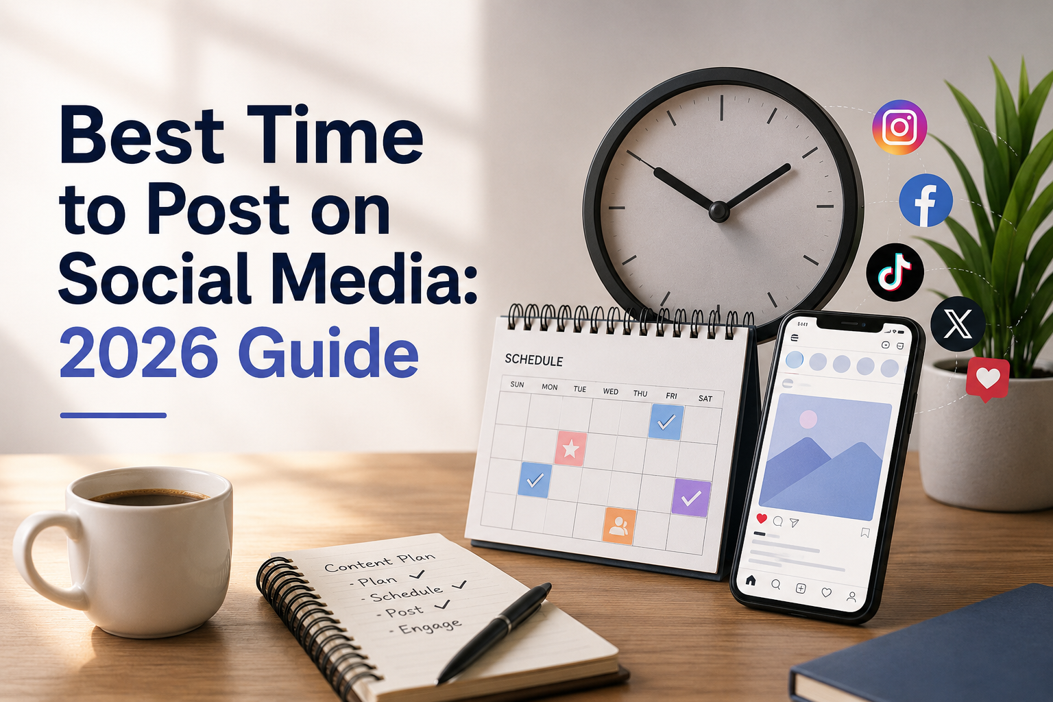 Best Time to Post on Social Media: 2026 Guide